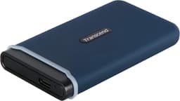 Externe SSD - Draagbare Opslag - Bestanden Overzetten - Schokabsorberend Ontwerp - 500GB - Marineblauw — thumbnail 5