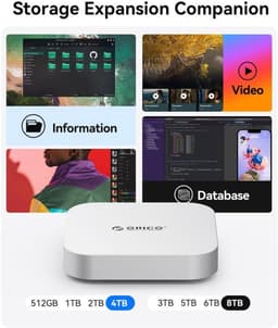 Externe SSD - Draagbare Opslag - Bestanden Opslaan - Hoge Snelheid - 4 TB - Zwart — thumbnail 5