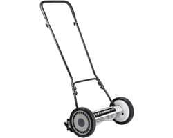 Handmaaier - Loopmaaier - Gazon Onderhouden - Verstelbare Maaihoogte - 45 cm Werkbreedte - Grijs