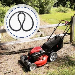 Grasmaaier aandrijfriem - V-snaar tractor - Gazononderhoud - Hoge levensduur - 991 x 17 mm - Zwart — thumbnail 5