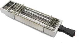 Spiedini ElectroGrill 1800 - Elektrische grill/bbq (met rooster) voor binnen, voor het grillen/barbecuen van saté, arrosticini of spiesjes - 1800 Watt - Materiaal: rvs — thumbnail 1