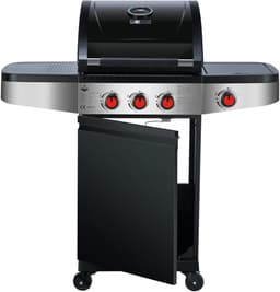 El Fuego Houston 3.1 - Gasbarbecue - Gas bbq - 3 branders - 1 zijbrander - Kleur zwart - Grilloppervlak 42x48 cm — thumbnail 1