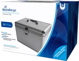 MediaRange BOX75 CD-doosje Opbergdoos 200 schijven Zilver — thumbnail 3