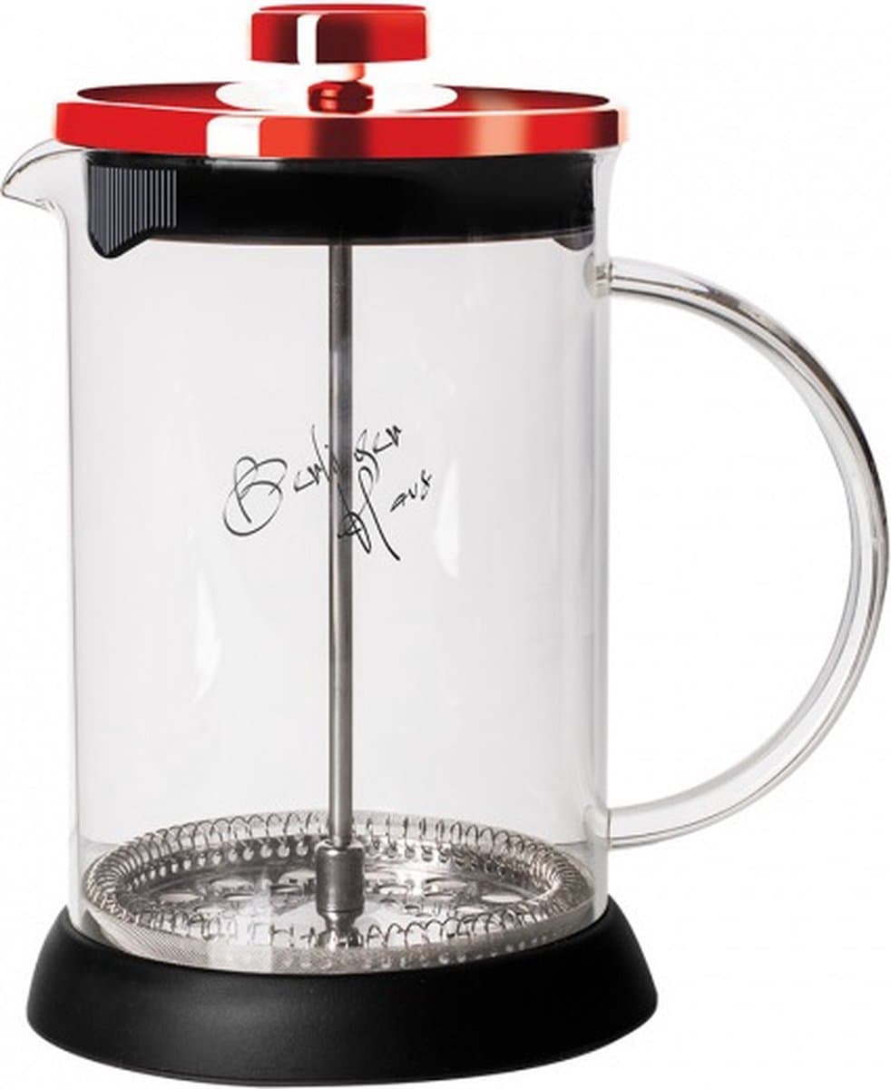 Berlinger Haus Cafetière Burgundy 600 Ml 17,5 X 9 Cm Glas Transparant — afbeelding 1