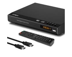 Strex DVD Speler met HDMI - Regio Vrij - USB / RCA en Afstandsbediening - Full HD 1080p