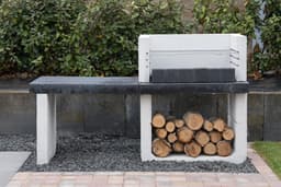 Sarom Fuoco - Betonnen barbecue - Porto NEW - 160 x 51,5 x 96,8 cm — thumbnail 4