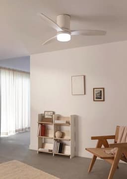 Plafondventilator met Verlichting en Afstandsbediening, Ø 132 cm, 40 W, 6 Snelheden — thumbnail 3