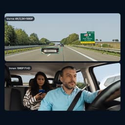 D30S Dashcam - Ultra 4K resolutie - 170 graden kijkhoek - Wifi - Gps - FullHD resolutie - Night vision - Parkeerbeveiliging - 1,5 inch Ips Lcd - dashcam voor auto - 170 + 150 graden kijkhoek - G Sensor - Loop opname - Full HD achter camera — thumbnail 4