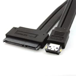 Dual Power 12V en 5V eSATAp naar SATA-kabel voor 2,5 en 3,5 inch harde schijven — thumbnail 4