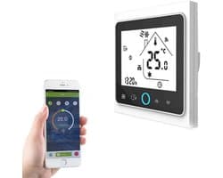 Slimme Wifi Thermostaat voor Elektrische Vloerverwarming met Spraakbesturing
