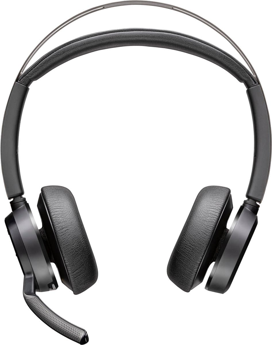 Poly Voyager Focus 2 Draadloze Hoofdtelefoon Met Microfoon En Usb-C Oplader — afbeelding 1