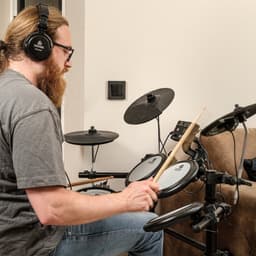 Elektronisch drumstel - 6 inch gaasvellen - Met gratis lessen Fazley DDK-040 — thumbnail 5