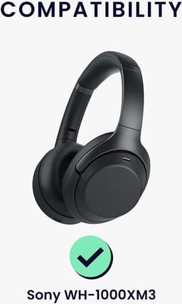 Oorkussens - Geschikt voor Sony WH-1000XM3 - Oorkussen — thumbnail 4
