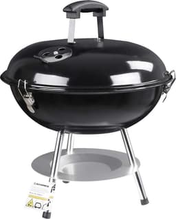 Compacte Draagbare Houtskool BBQ - Houtskoolbarbecue BBQ-Grill Kogel Barbecue - Balkon/Camping/Festival/Picknick Kolen BBQ - Zwart — thumbnail 1