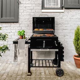 Patton Houtskoolbarbecue C2 - Charcoal Chef (24") - Zwart — thumbnail 2