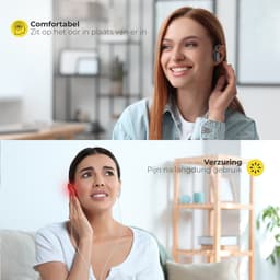 Soundvibe® Bone Conduction Headphone Zwart - Sporthoofdtelefoon - Sport oortjes - Draadloze oordopjes - Waterbestendig - 8GB Interne Geheugenkaart - Sport Koptelefoon - Voor alle Telefoons en Laptops - Hardloop Oortjes - Wireless Earphones — thumbnail 3