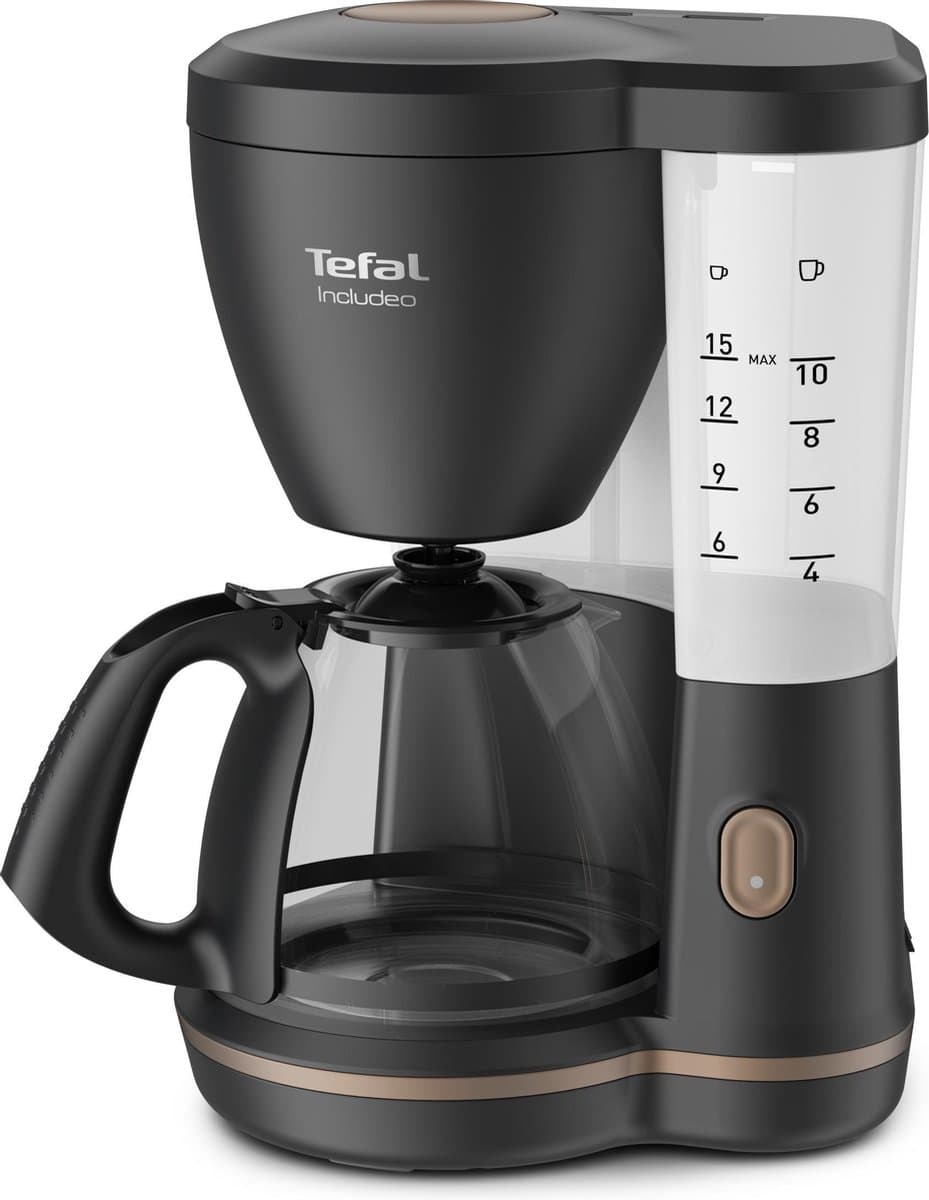 Tefal Includeo CM5338 - Filter Koffiezetapparaat - Thermoskan - 10 Koppen - Geschikt voor Senioren — afbeelding 1