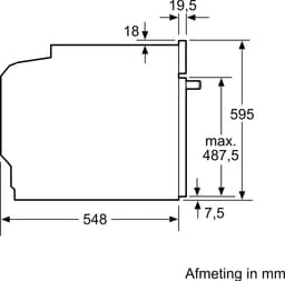 Siemens HM736GAB1 - iQ700 - Inbouwoven met magnetron (60 cm) — thumbnail 2