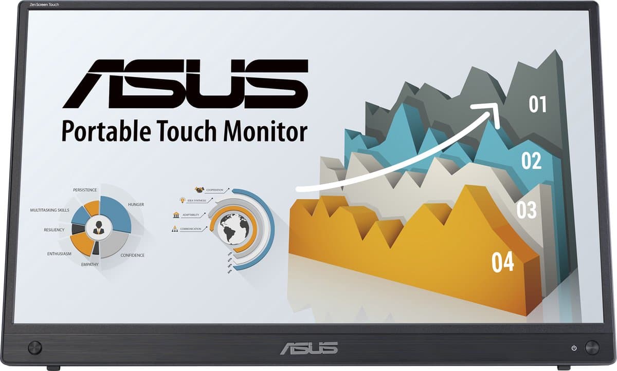 Monitor Asus 90LM0890-B01170 15,6" LED IPS Flicker free — afbeelding 1