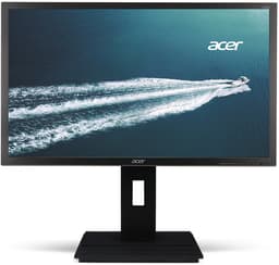 B246HLymdr - 61cm (24'') 5ms 100M:1 ACM 250nits LED DVI MM Height adj. Pivot EURO EMEA TCO7.0 Darkgrey Acer EcoDisplay — thumbnail 1