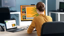 HP E-Series E27d G4 computer monitor 68,6 cm (27") 2560 x 1440 Pixels Quad HD Zwart — thumbnail 4