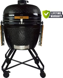 BLISS kamado 26 BBQ - houtskool barbecue - inclusief levenslange garantie, kooksysteem & meer accessoires. — thumbnail 5