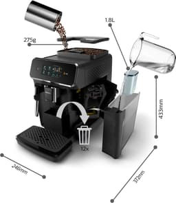 Philips 800 series EP0824/00 - Volautomatische Espressomachine - 1,8 L — thumbnail 4