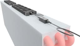 Heatfan 4 - Radiatorventilator Solo - Zwart + Touch Sensor — thumbnail 3