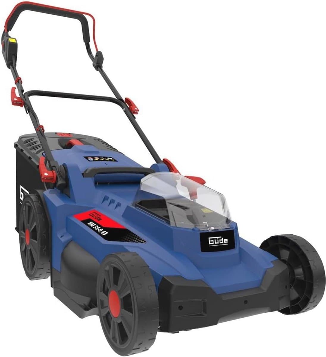 Draadloze Accu Grasmaaier - 36V, Borstelloze Motor, 430mm Maaibreedte, 6-voudige Maaihoogte — afbeelding 1