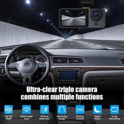 Dual Dashcam - Dashcam voor Auto - Dashcams - Zwart — thumbnail 5
