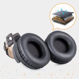 OneOdio Wired Pro 20 Grey-gold Headphones — thumbnail 2
