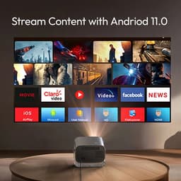 Mini Beamer - Projector 4K - Home Cinema — thumbnail 5