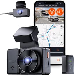 Vantrue E3 Triple 3CH 2K QuadHD Wifi GPS dashcam voor auto — thumbnail 3