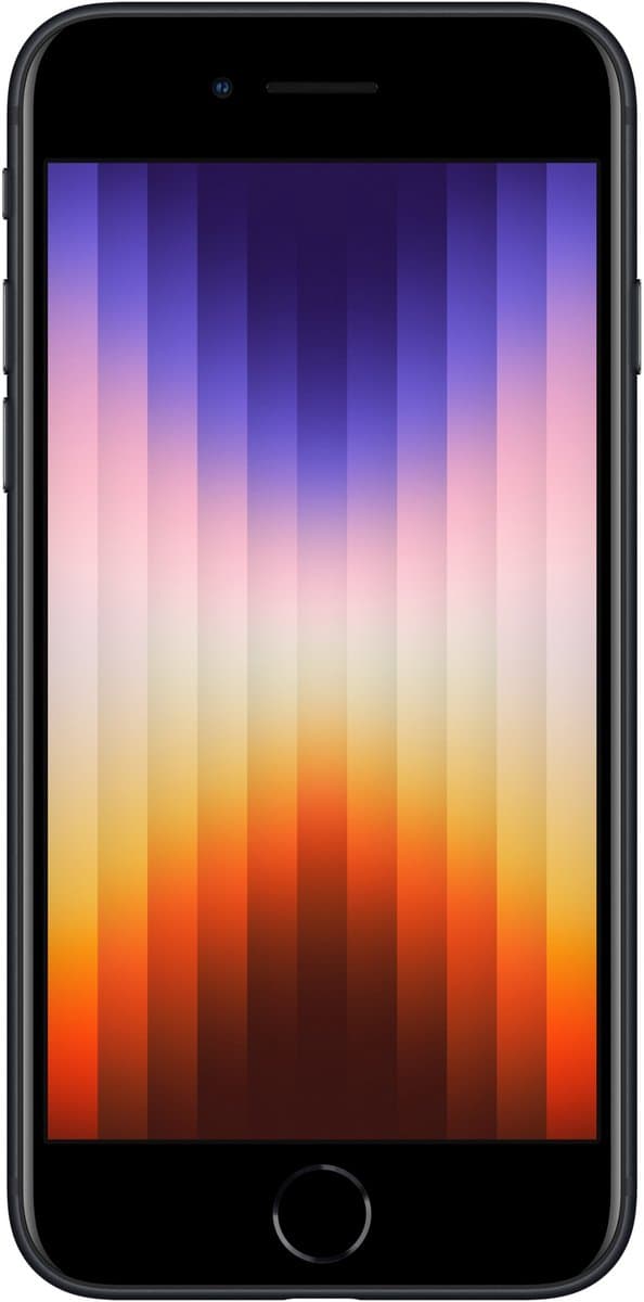 Apple iPhone SE (2022) - 128GB - Zwart — afbeelding 1