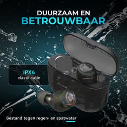 JLab Go Pop Draadloze Oordopjes - Bluetooth Oortjes Draadloos - 35 uur Batterijduur - Be Aware Audio - Met Microfoon - Geschikt voor Android en Apple - Doorzichtig — thumbnail 3