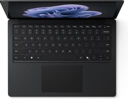 "Microsoft Surface Laptop 6 Intel Core Ultra 5 135H 34,3 cm (13.5"") Touchscreen 16 GB LPDDR5-SDRAM 256 GB SSD Wi-Fi 6E (802.11ax) Windows 11 Pro Zwart" — thumbnail 1