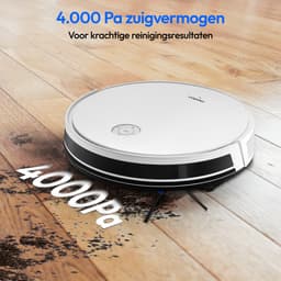 MEDION robotstofzuiger met intelligente navigatie S35 (app en spraakbesturing, 4000 Pa zuigkracht, gyronavigatie in systematische S-lijnen, tapijtdetectie, muursensoren) — thumbnail 4