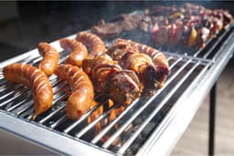 HENDI Houtskoolbarbecue – Dubbele bodem – Demontabele poten – 770x380x760 mm — thumbnail 2