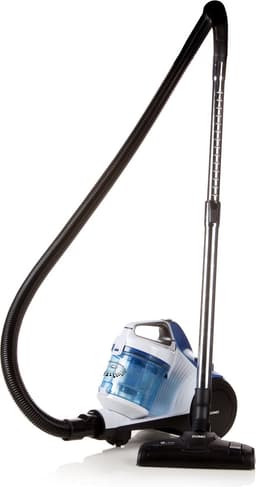 DOMO DO7286S Stofzakloze stofzuiger - 1,5 L - 700 W - wit/blauw — thumbnail 1