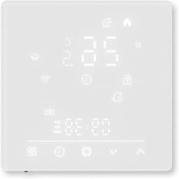 Slimme Thermostaat - Verwarmingsregelaar - Energie Besparen - Matter Integratie - 8.6 x 8.6 cm - Wit — thumbnail 1