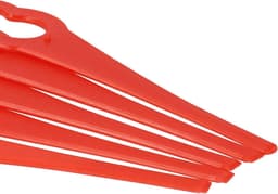 Reservemesjes Grastrimmer - Kunststof Bladen - Gazon Onderhoud - Snelle Vervanging - 20 Stuks - Rood — thumbnail 3