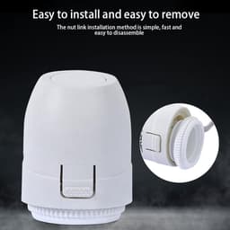 Vloerverwarming Actuator - Thermostaat Aansturing - Regelen Temperatuur - Energiezuinig - 2 stuks - Wit — thumbnail 3