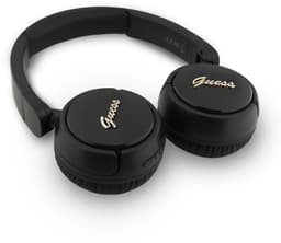 Guess Script Metal Logo Headphone - Geschikt voor Bluetooth Smartphones - Zwart — thumbnail 3