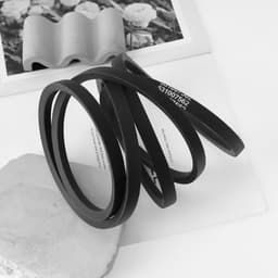 Grasmaaier Dekriem - Aandrijfriem Gazontractor - Onderhoud Gazon - Duurzaam Rubber Materiaal - 88 Inch Lengte - Zwart — thumbnail 2