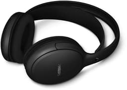 PHILIPS SHD6000BK TV-hoofdtelefoon met 30 uur batterij, 30 m bereik, digitale 2,4 GHz verbinding, verwisselbare batterij, optische en 3,5 mm ingangen, over-ear comfort, zwart — thumbnail 5
