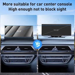 Navigatiesysteem Auto - Dashcam voor auto - GPS Navigatie - Draadloze - 4K DVR - Bluetooth Audio - ADAS Systeem - 11,3" - Achteruitrijcamera — thumbnail 1
