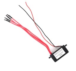 Allecto - Luchtreiniger - Negatieve ionengenerator - Compact en duurzaam - Rood - Ionisatiemodule - Ideaal voor thuis - Mini formaat — thumbnail 4