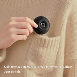 carmdering - Slaap Oordopjes - Slaap Hoofdtelefoon - Draadloze In-Ear Headsets - Bluetooth 5.4 Connectiviteit - Zijslaper Comfort Design - Vloeibaar Siliconen Materiaal - Onzichtbare Pasvorm Met Digitale Display - 1 Set — thumbnail 4