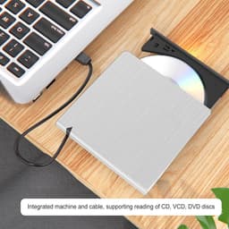 Externe harde schijf - Draagbare opslag - Snelle dataoverdracht - Plug and play - 364 Gram - Wit — thumbnail 3