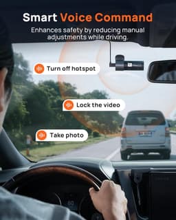 Auto Camera - Rijrecorder - Verkeersveiligheid Bewaken - 2K QHD Resolutie - 143 Graden - Zwart — thumbnail 2